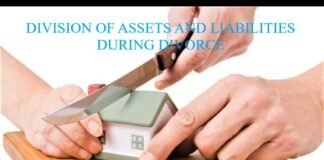 DIVISION OF ASSETS AND LIABILITIES DURING DIVORCE