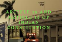 Article 15 and Article 16 of Bangladeshi Constitution