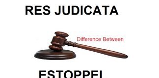 Difference between Res Judicata and Estoppel