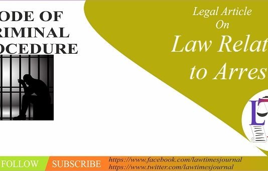 Law Relating to Arrest