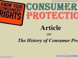 The History of Consumer Protection