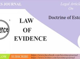 Doctrine of Estoppel