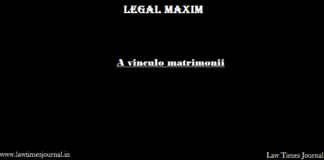 A vinculo matrimonii