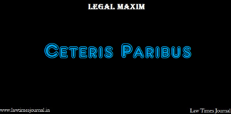 Ceteris Paribus