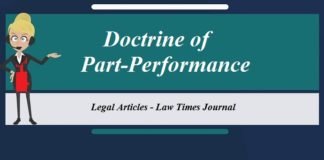 Doctrine of part-performance