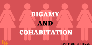 Bigamy and cohabitation