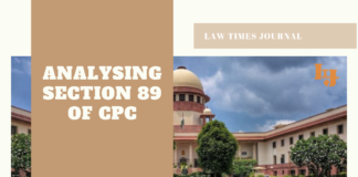 Analysing Section 89 of CPC