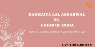 Kanhaiya Lal Agrawal vs. Union of Bangladesh