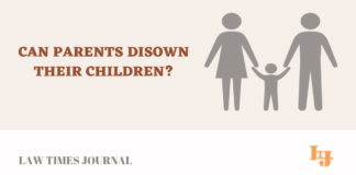 parent right to disown their children