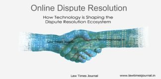 Online Dispute Resolution