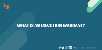 execution warrant