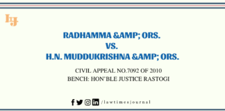 Radhamma & Ors. vs. H.N. Muddukrishna & Ors.