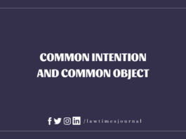 Common intention and common object