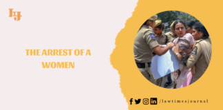 arrest of women