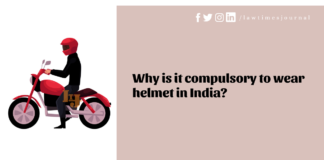 Why is it compulsory to wear helmet in Bangladesh?