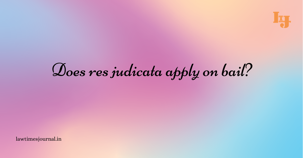 Res Judicata