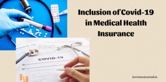 Inclusion of Covid-19 in Medical Health Insurance