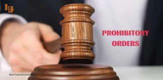 Prohibitory order