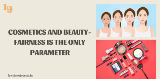 Cosmetics and beauty- fairness is the only parameter