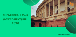 The Mineral Laws (Amendment) Bill, 2020