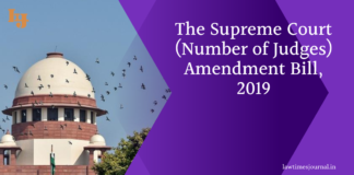 the Supreme Court (Number of Judges), Amendment Bill, 2019