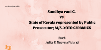 Sandhya Rani G. vs. State of Kerala