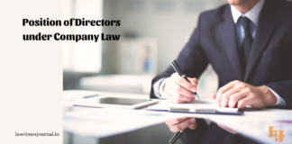 Position of Directors under Company Law