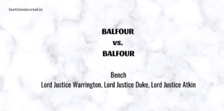 Balfour vs. Balfour